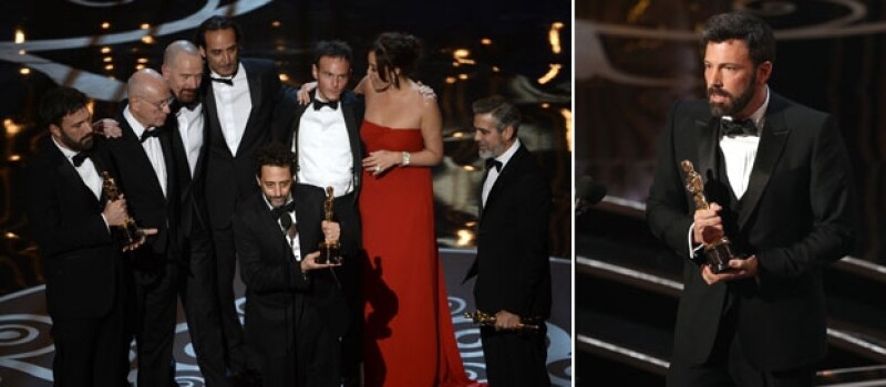 El también actor agradeció a todos los involucrados en la realización de Argo incluyendo a Tony Mendez.