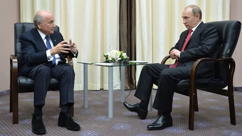 putin y blatter