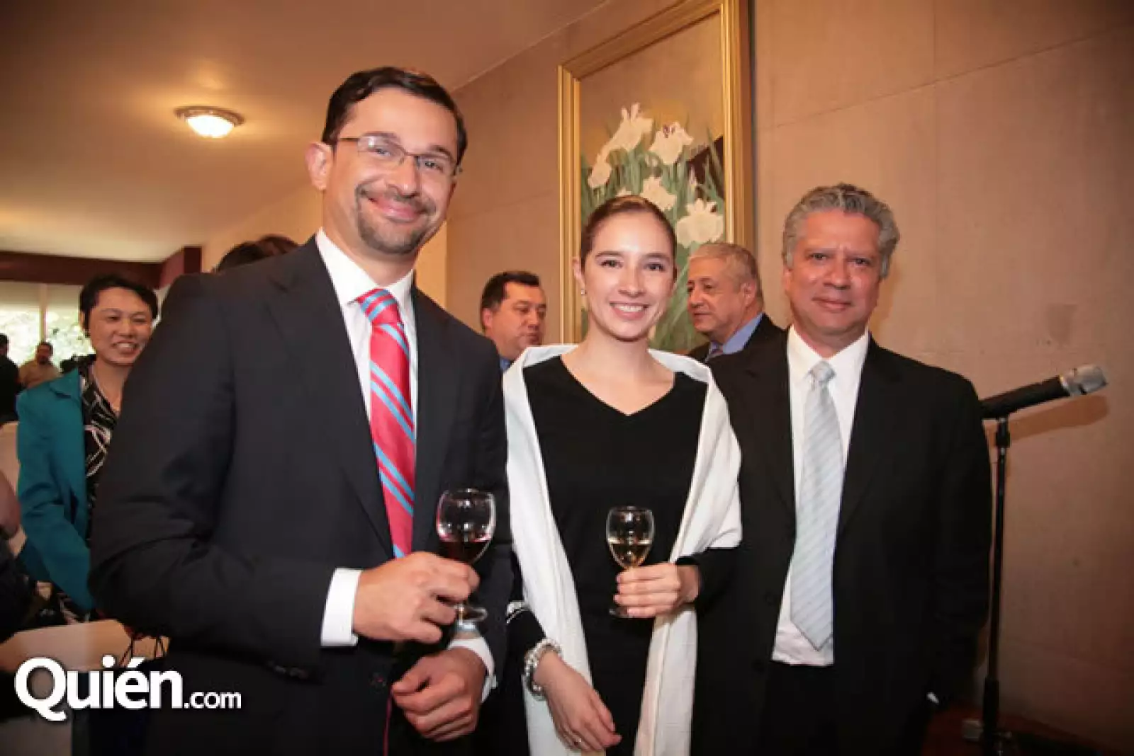 Octavio González, Vania de la Vega y Carlos Uscanga