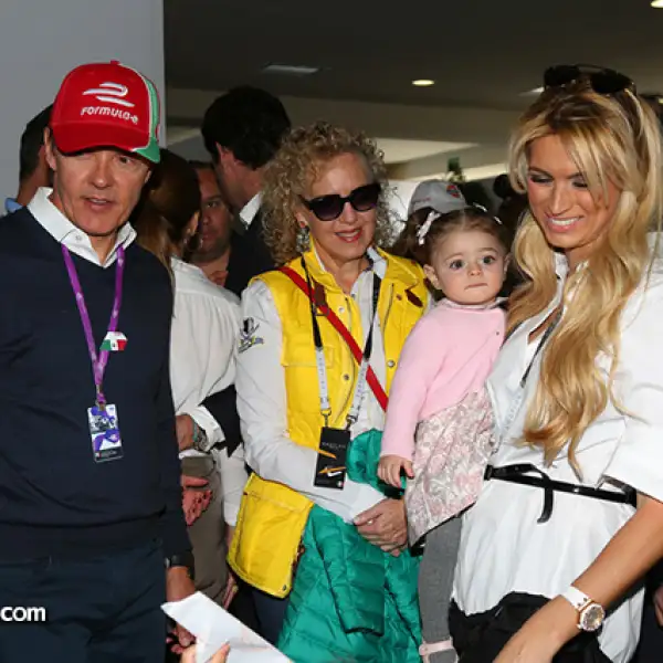 Adrián Fernández, Mercedes Alemán, Mariel Slim y María Elena Torruco