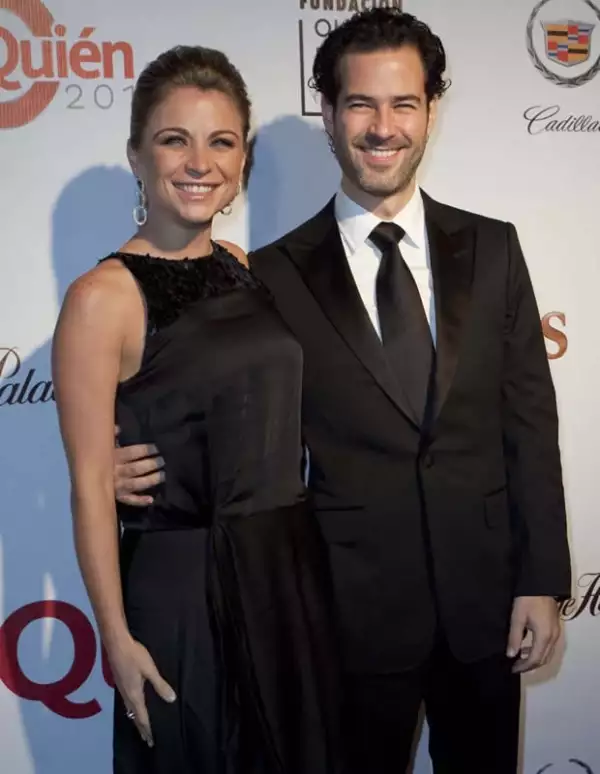 Ludwika y Emiliano en la gala de Quién 50.