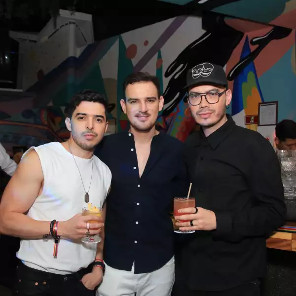Carlos Rubio , Mauricio Torres y Francisco Anderson 