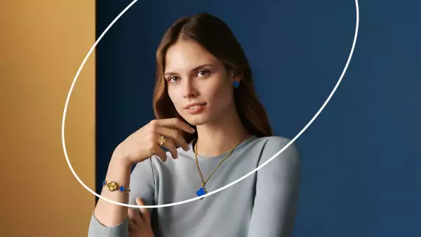 van cleef arpels alhambra agata azul