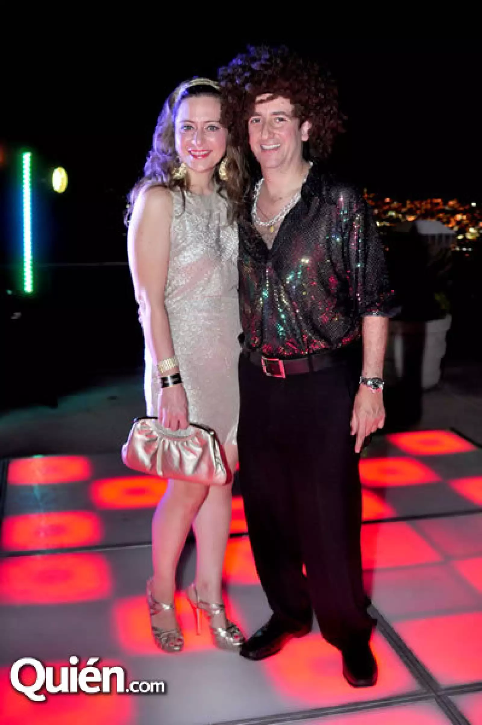 Claudia Garza y Paco Villaseñor