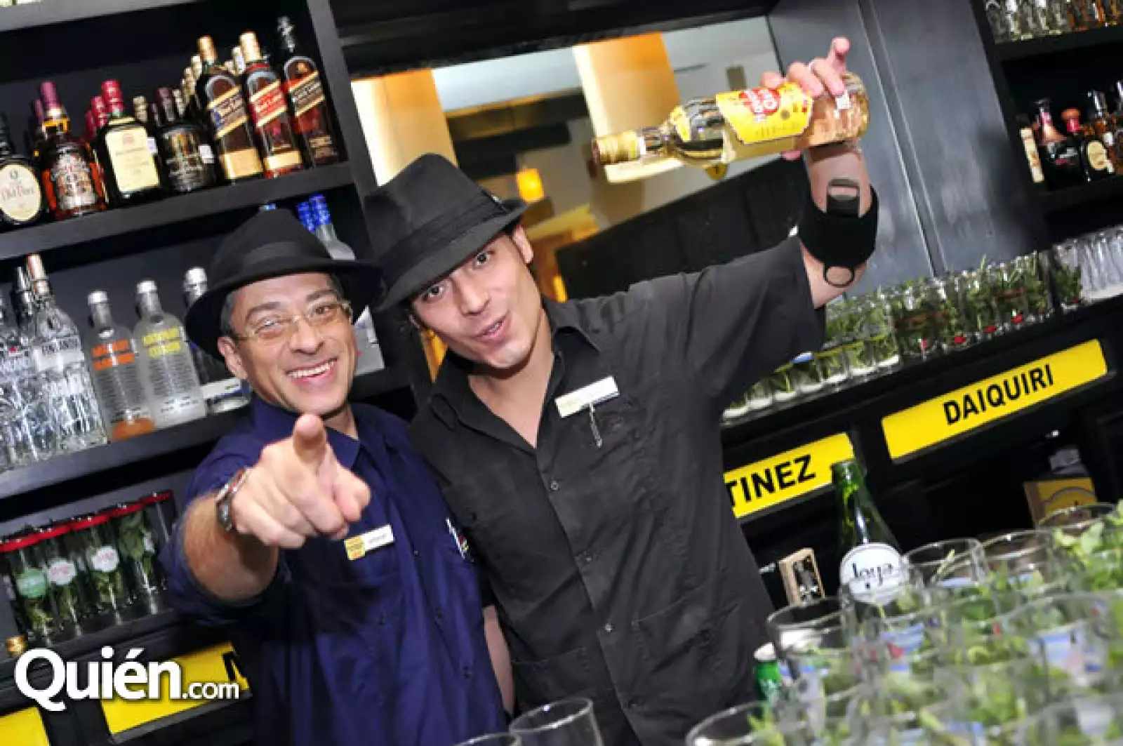 Serafín Posti y Mario Mendoza