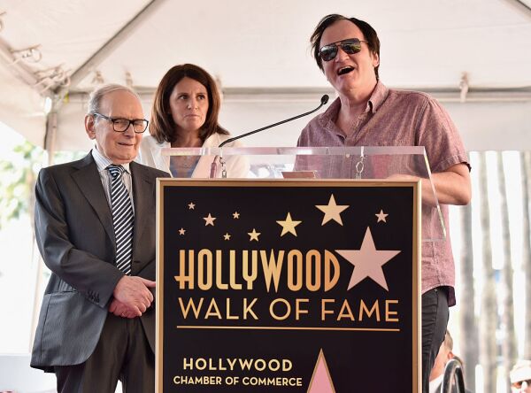 Ennio Morricone Honored With Star On The Hollywood Walk Of Fame