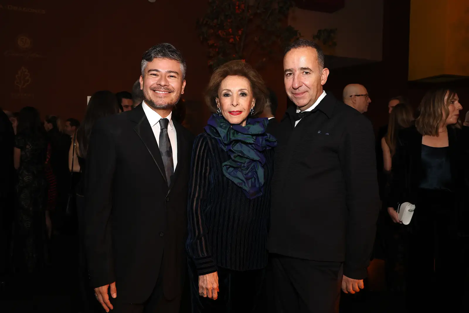 Alberto Bremermann, Yolanda Santos y Raúl Zorrilla 