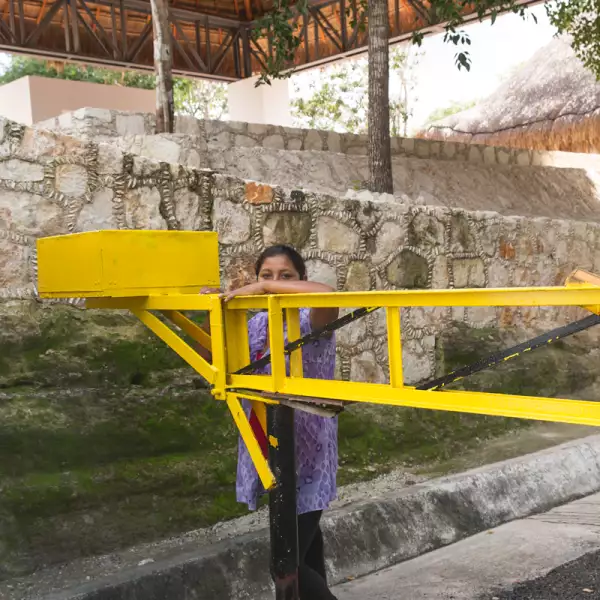 Así es en la actualidad la zona donde se construirá la Estación Calakmul