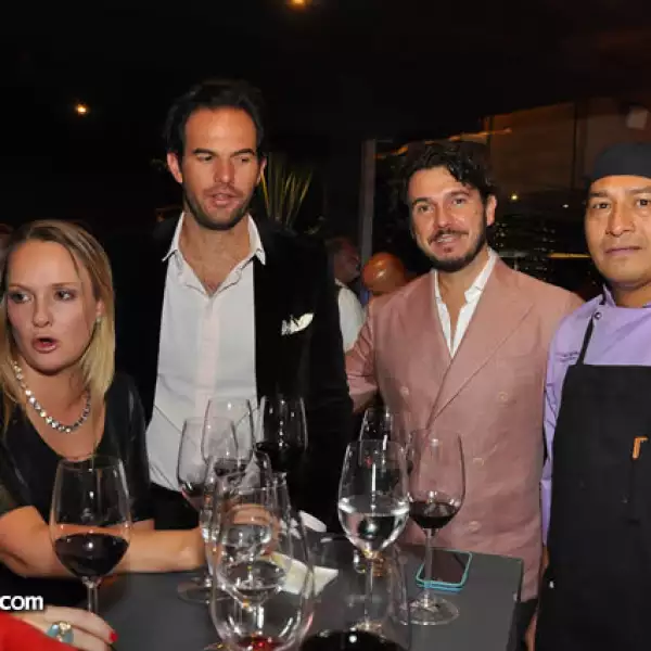 Sonia Félix,Ana Lourdes Mexia,Mario Nadal,Rolly Pavia y el chef Julián Martínez.