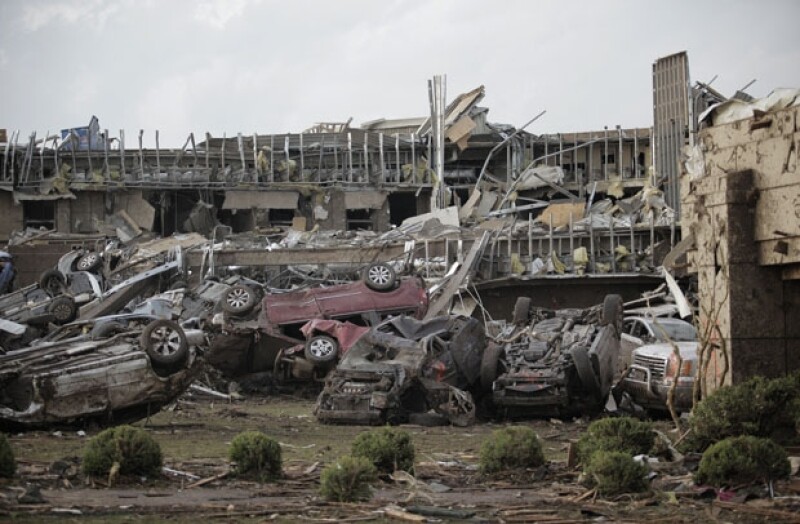 Oklahoma City fue declarada zona de desastre.