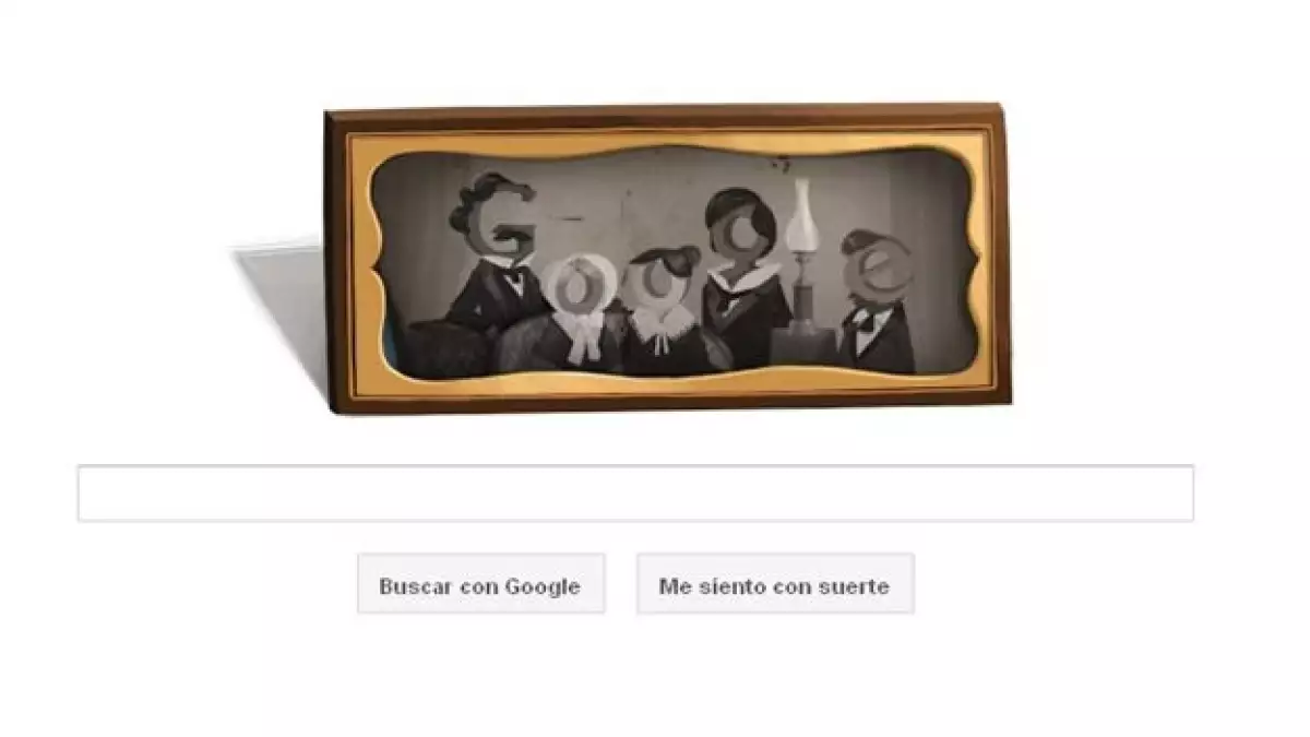 Google Doodle Daguerre Daguerrotipo