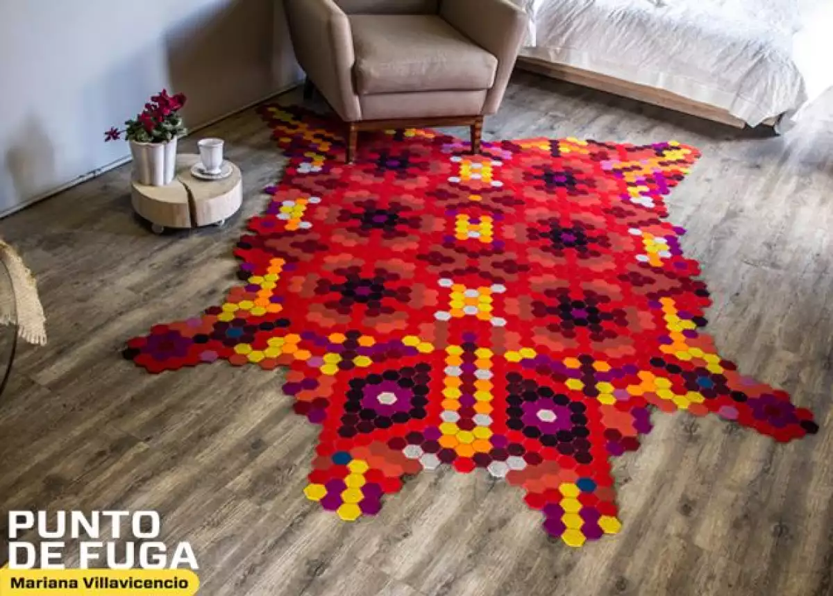 Tapete Huichol