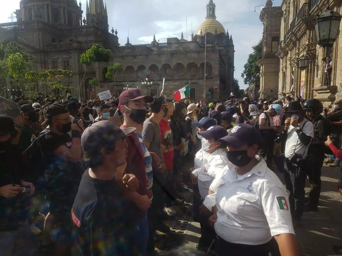 Manifestación en Guadalajara