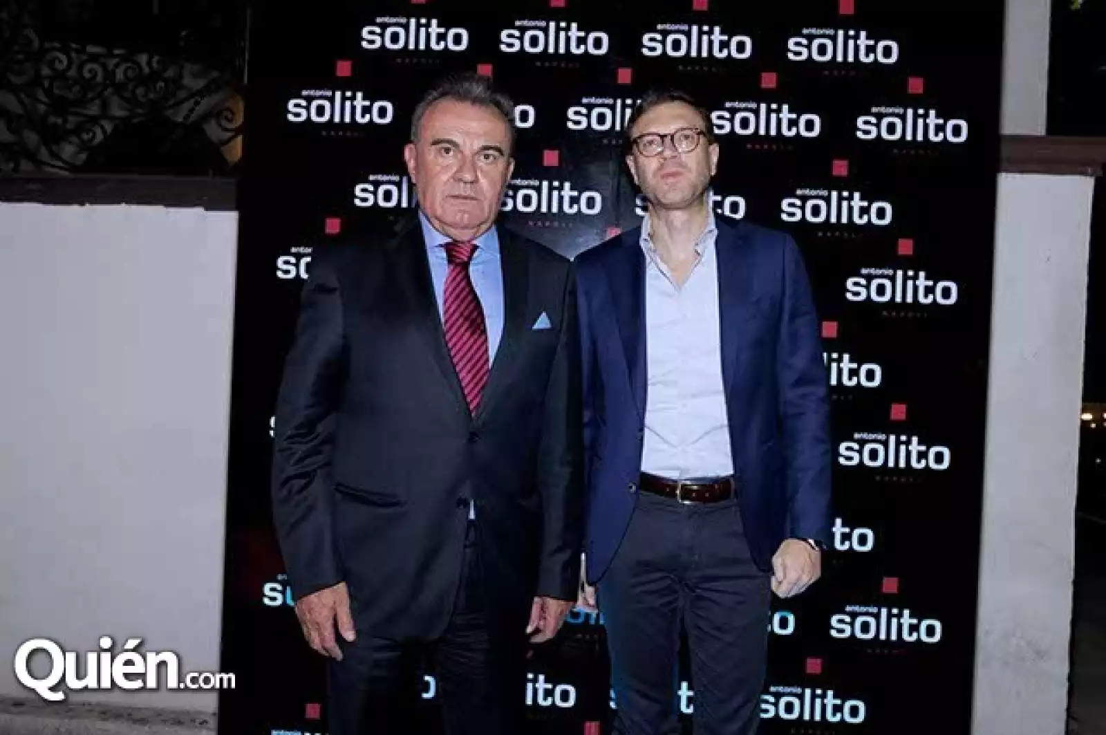 Giovani Enzo Belliel (Consul de Italia) y Facio Torresini