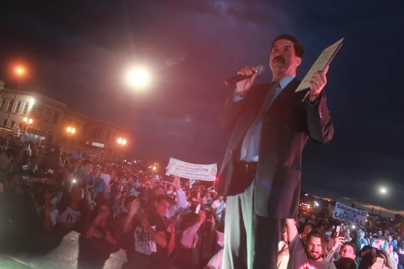 Javier Corral se comprometió a trabajar con el presidente municipal electo, Armando Cabada, para dotarla de infraestructura y sacarla del deterioro en que se encuentra actualmente,