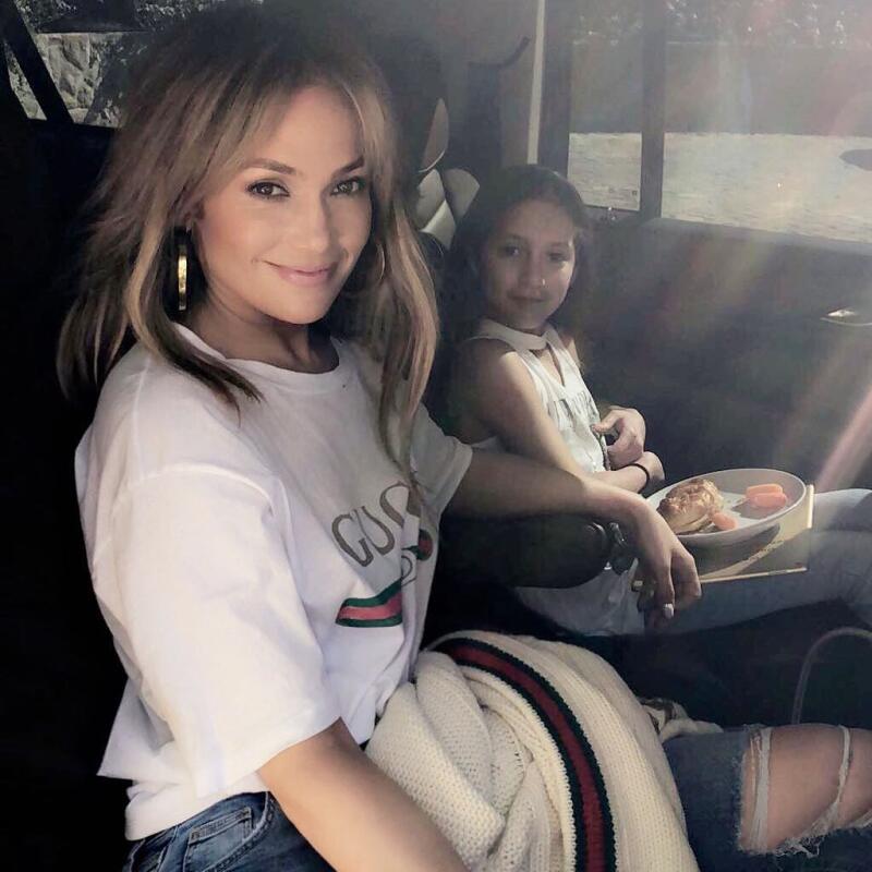 jennifer lopez y su hija emme