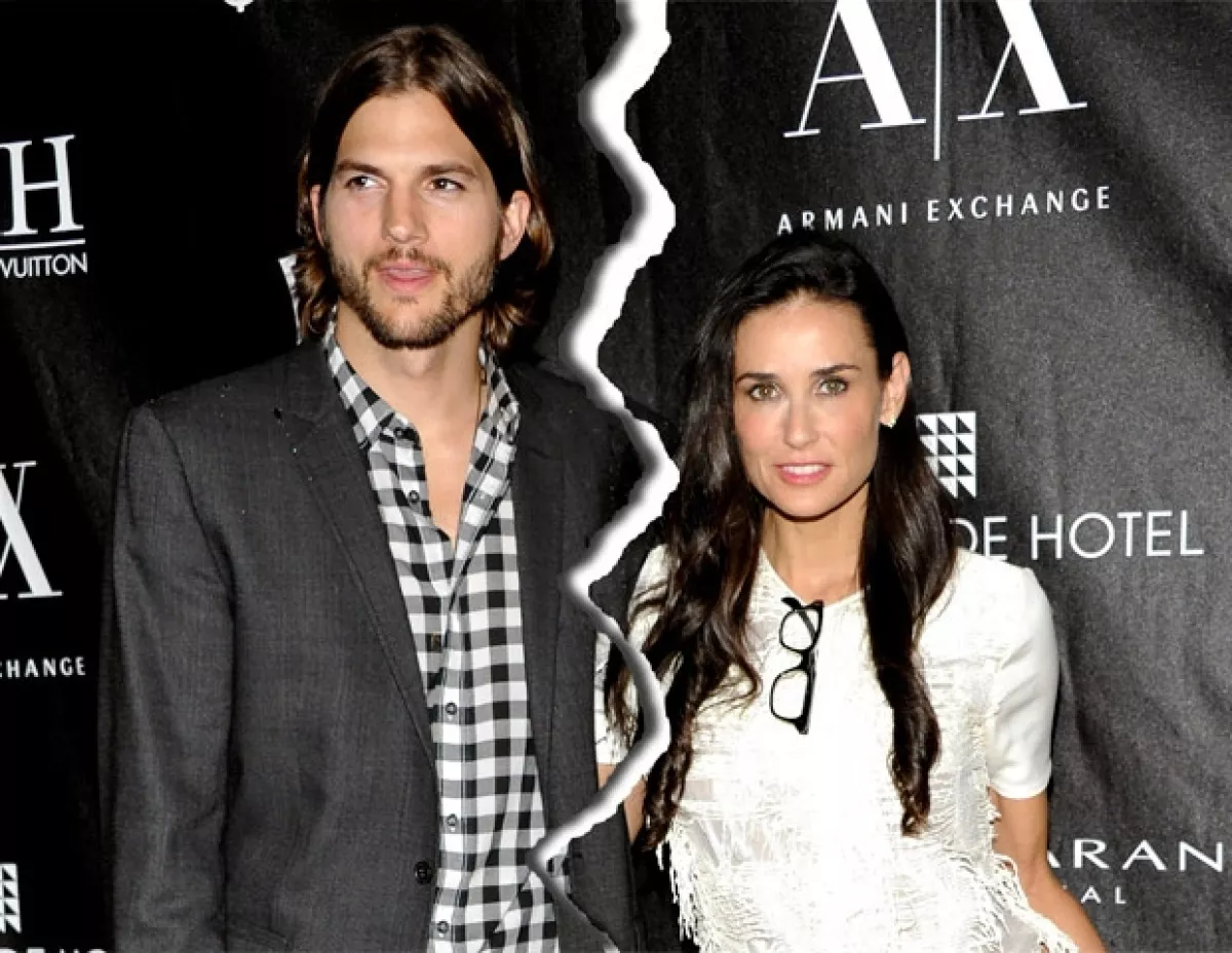 Demi puso fin a su matrimonio con Ashton en octubre de 2011.