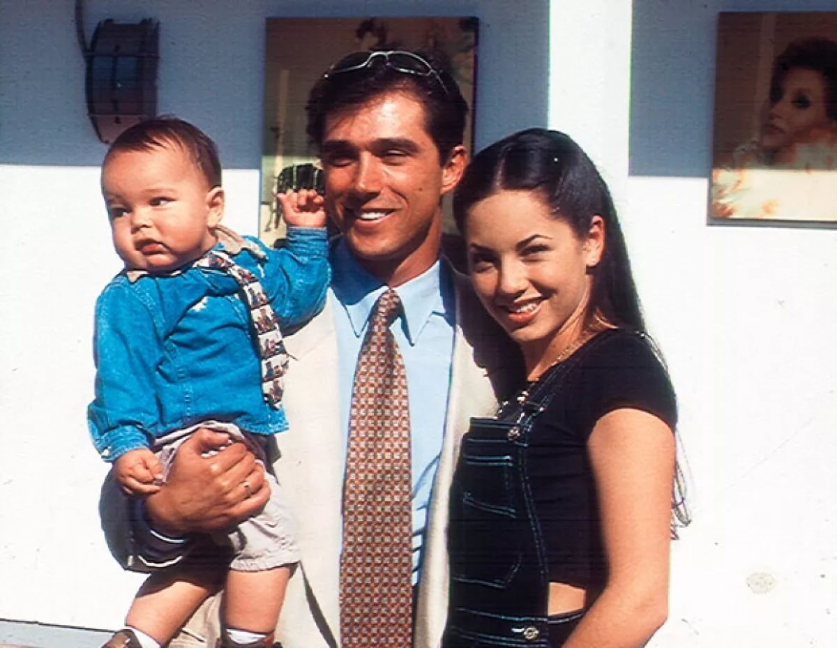 Sergio Mayer es el padre del hijo de Bárbara.