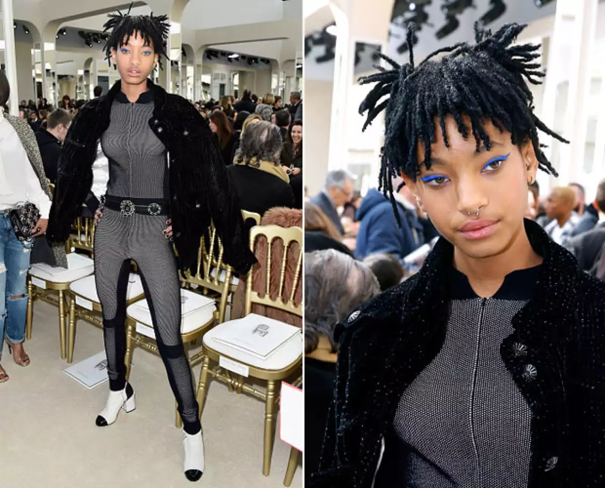 La hija de Will y Jada Smith asistió hoy a la pasarela de Chanel para conocer la colección Otoño-Invierno 2016.