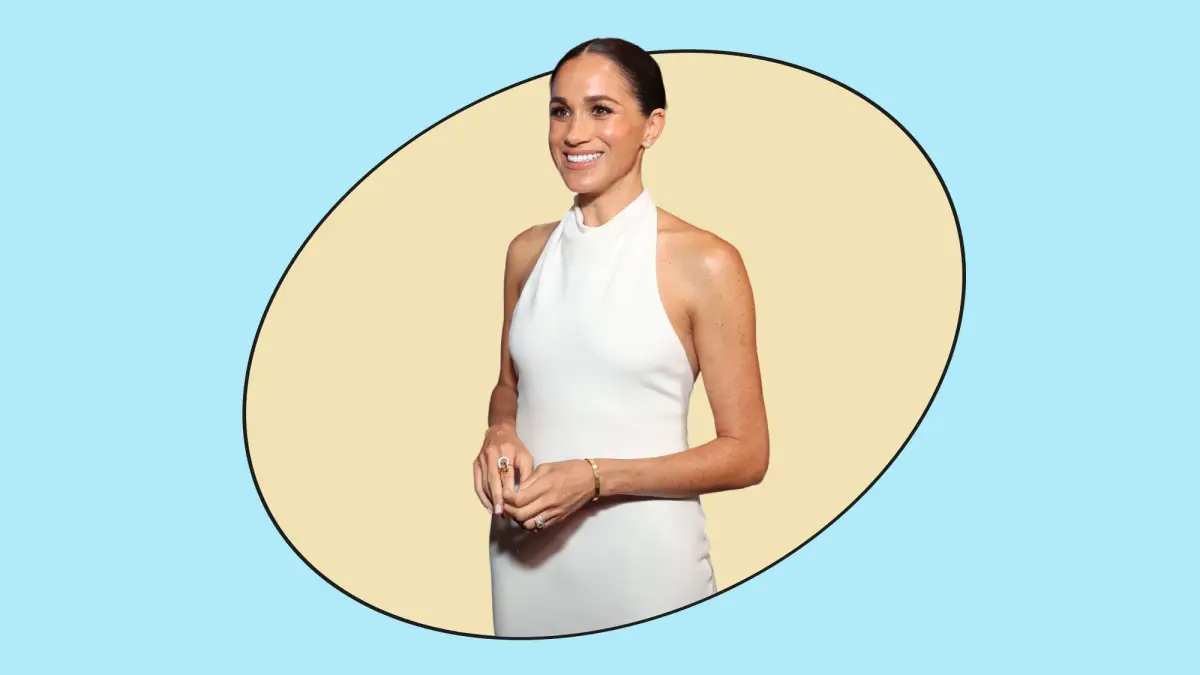 Meghan Markle recrea su segundo look de novia en la red carpet
