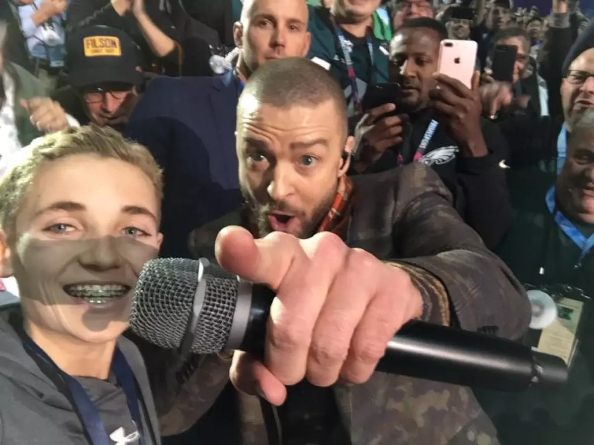 Ryan McKenna y Justin Timberlake