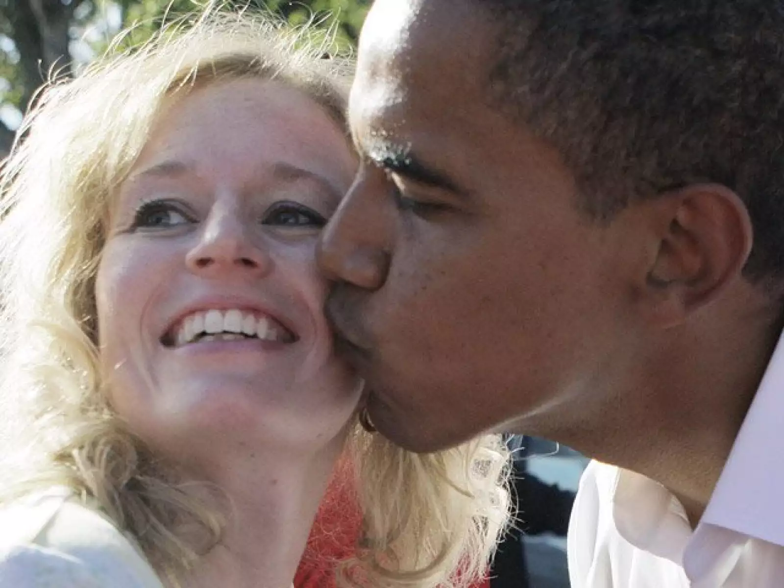 Le hizo el día. Ohio, octubre 2008.