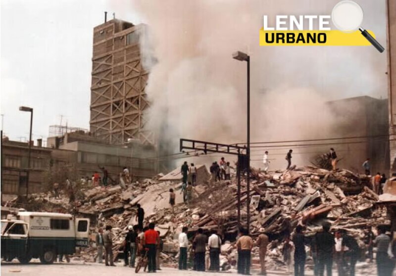 1985 La Ciudad De Mexico Se Ha Reconstruido Sobre Si Misma
