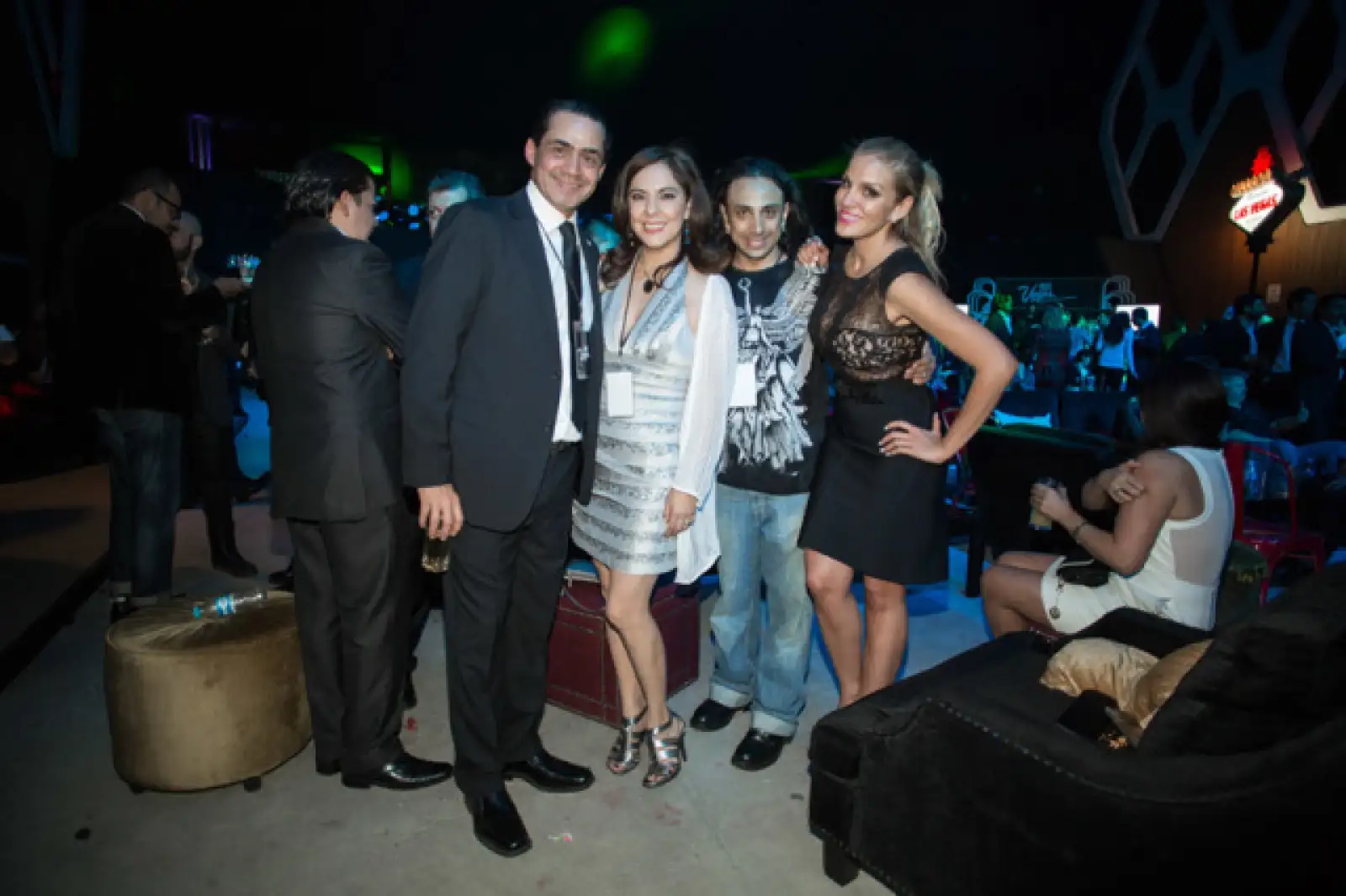 Benjamín Díaz, Adriana de la Torre, Israel Lazo y Malillany Marín