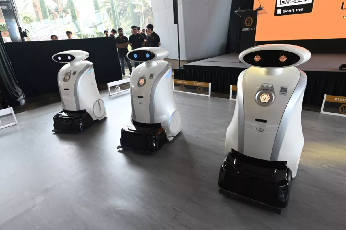 Robots limpieza Singapur