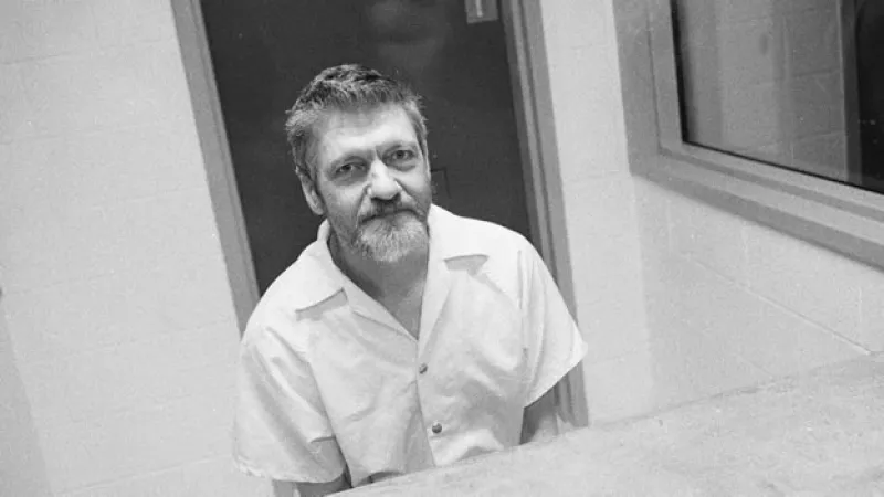 El Unabomber atiende una entrevista