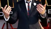 Como la estrella principal, Robert Downey Jr. acaparó gran parte de los flashes y miradas.