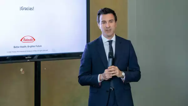 Gabriele Ricci, vicepresidente global ejecutivo de tecnología y digitalización para Takeda. (Cortesía)