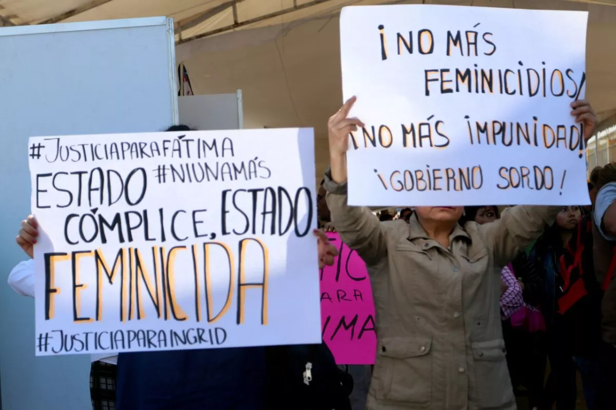 Vecinos se manifiestaron para exigir justicia por el feminicidio de Fátima, en el arco de Tulyehualco