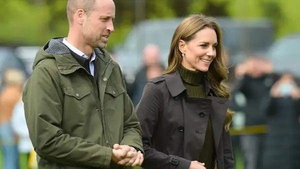 Los príncipes William y Kate.