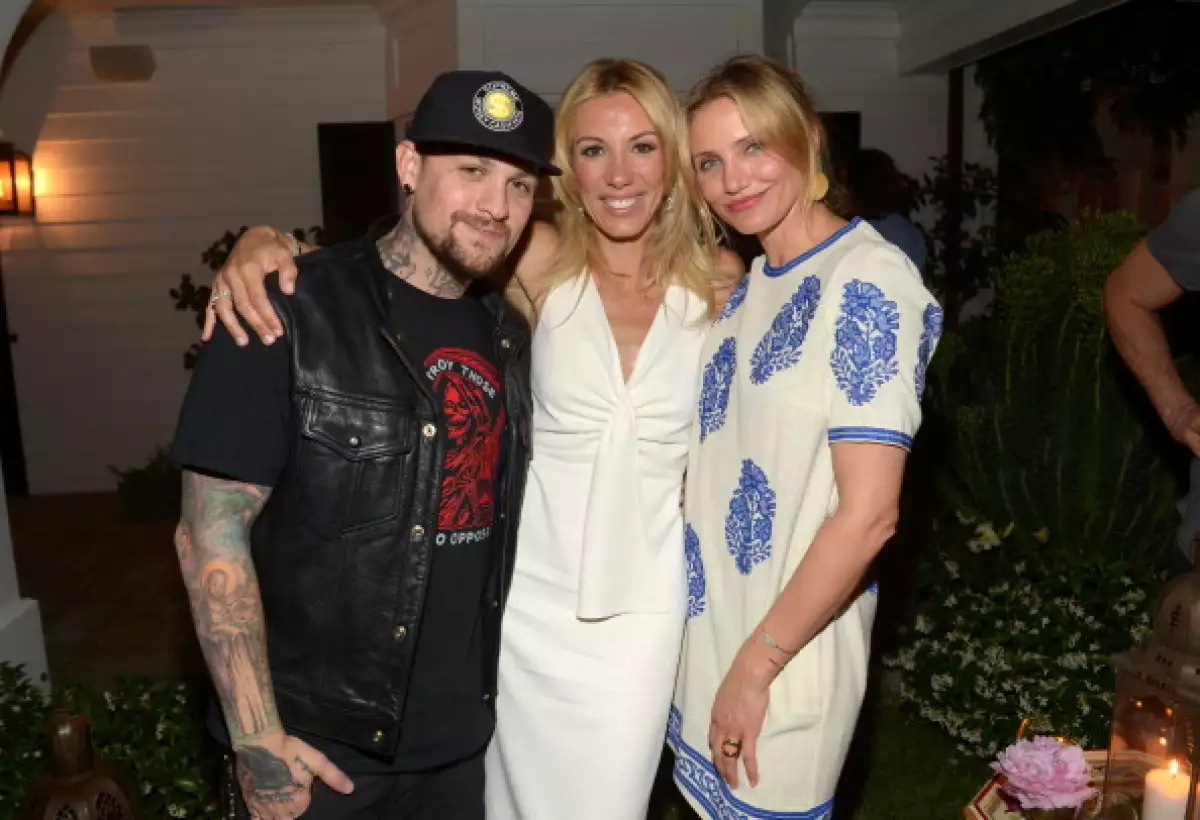 Benji Madden y Cameron Diaz