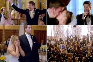 Los integrantes de Maroon 5 tuvieron toda una intensa tarde de wedding crashers.