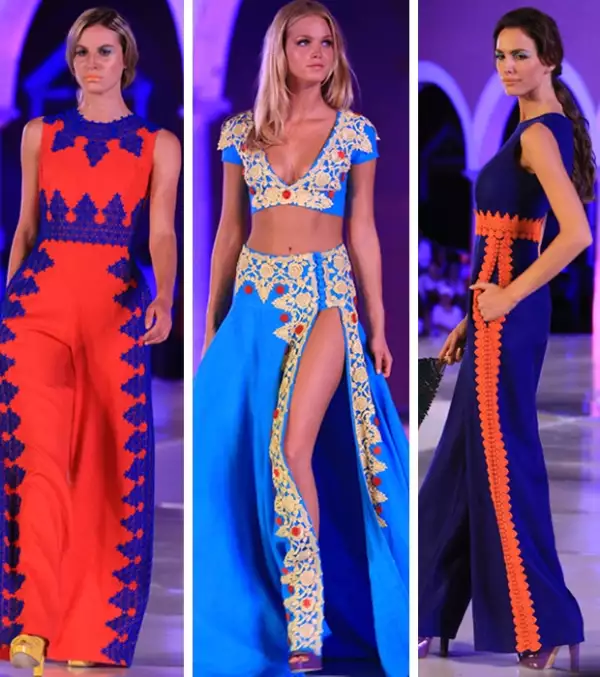 David Salomón trabajó su nueva gama con textiles ligeros.