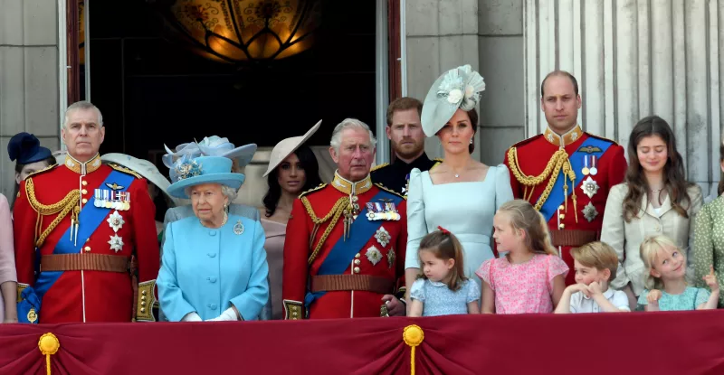Los Windsor en Trooping the Colour 2
