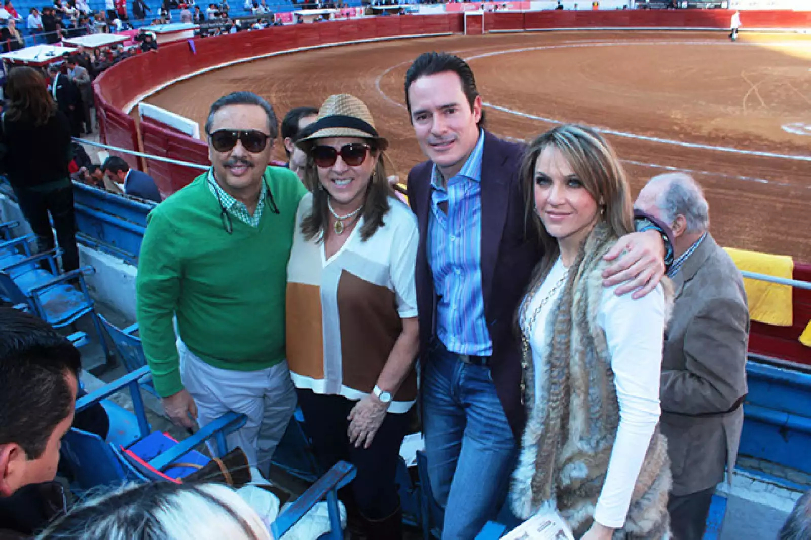 José Sigonia,Roció García de Sigonia,José Lozano y Alejandra Santos de Lozano