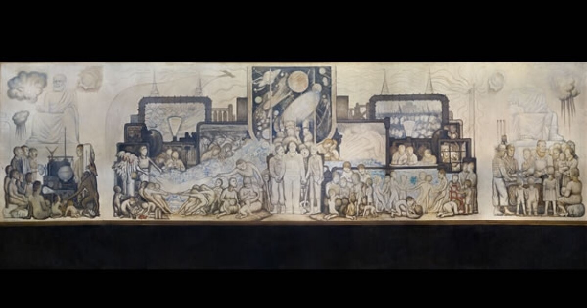 Un libro reconstruye la historia del mural de Diego Rivera destruido en EU