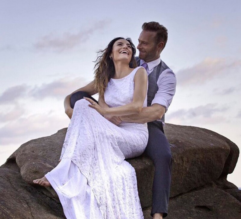 La pareja se casó el 5 de diciembre en Puerto Escondido, Oaxaca.