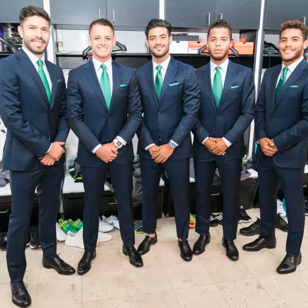 Ermenegildo Zegna acompaña a la Selección Nacional