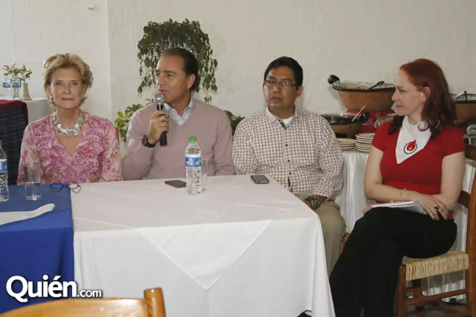 Viviana Corcuera, Pablo Checa, Jesús Radilla y Angélica Pérez del Valle