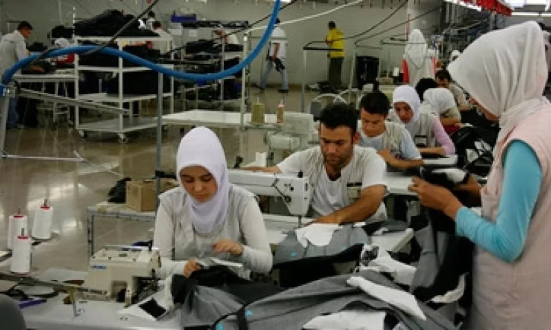 Linea de produccion textil 