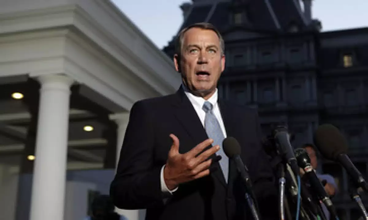 Boehner es el líder republicano en la Cámara Baja. (Foto: Reuters)