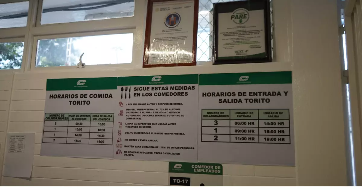 Cómo se elige el menú del Torito