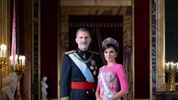 Rey Felipe de España y Letizia