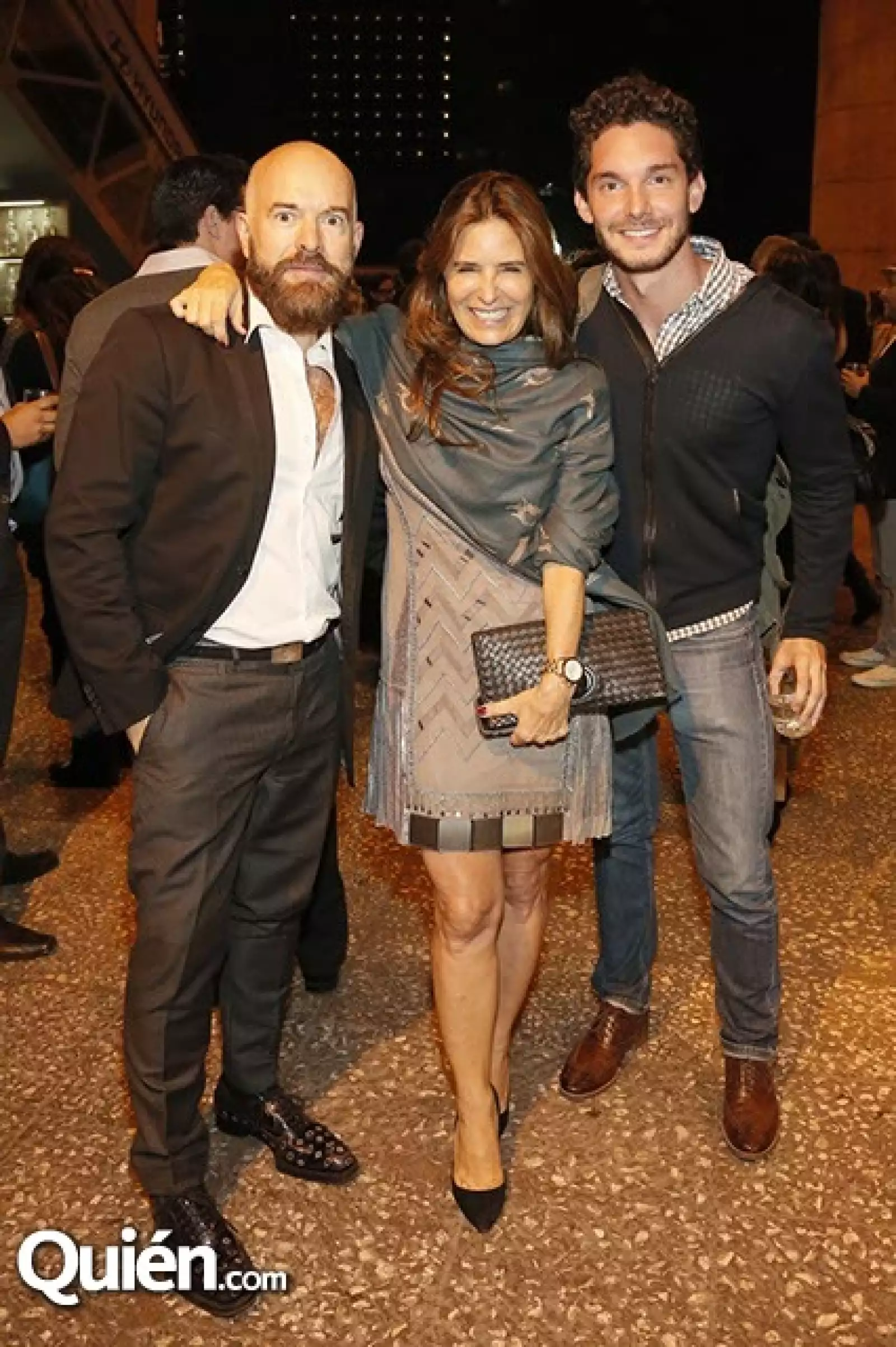 Manolo Contreras, Lina Botero y Antonio Harfuch