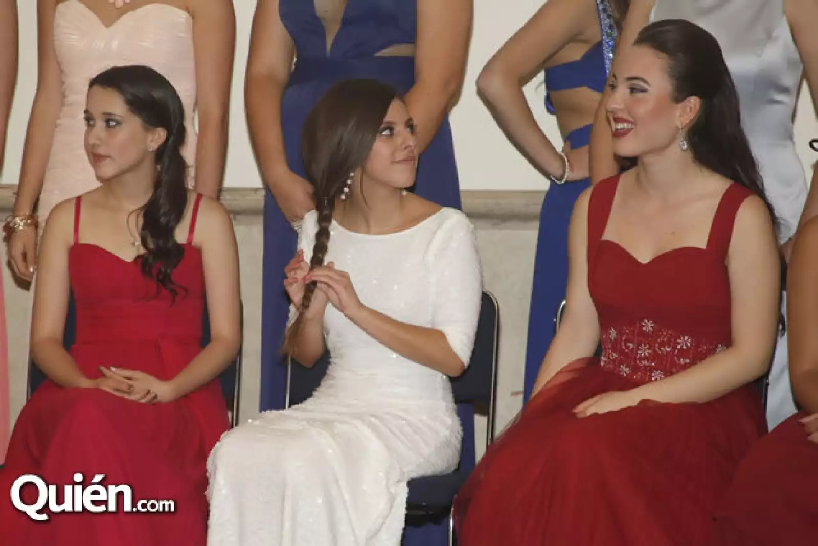 Ximena Fernández, María José Gutiérrez y Pamela Recio