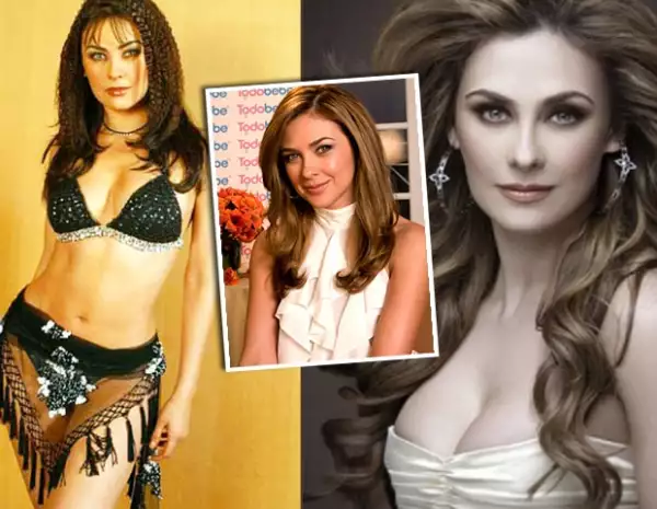 Aracely Arámbula antes, después y ahora.